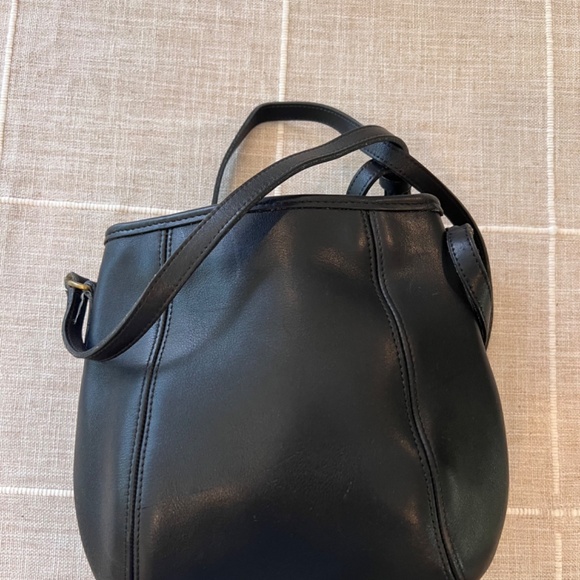 Coach Vintage Small Framed Pouch Crossbody 9990 (Black) - Picture 6 of 10